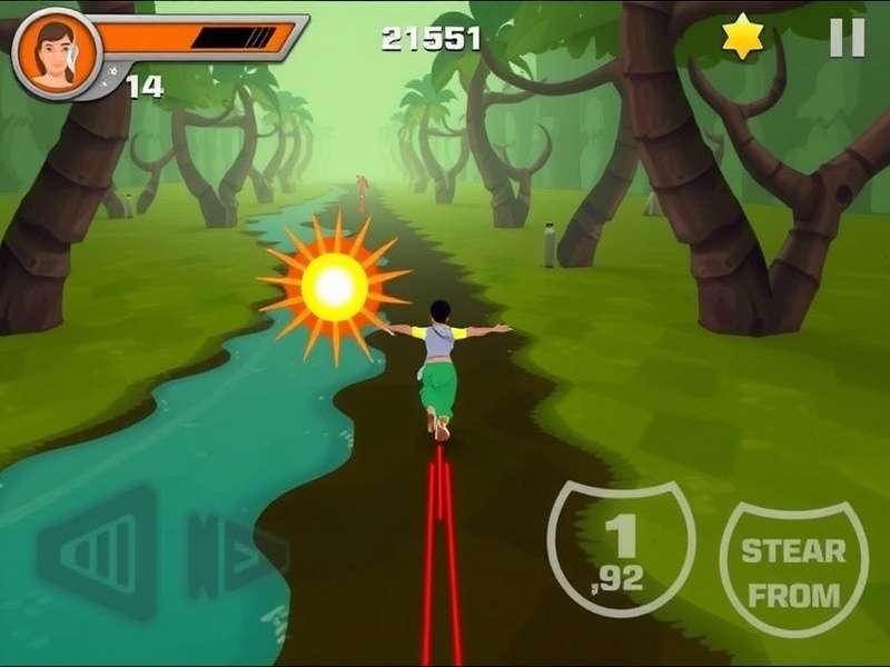 Indian Helix Sprint Gameplay Screenshot
